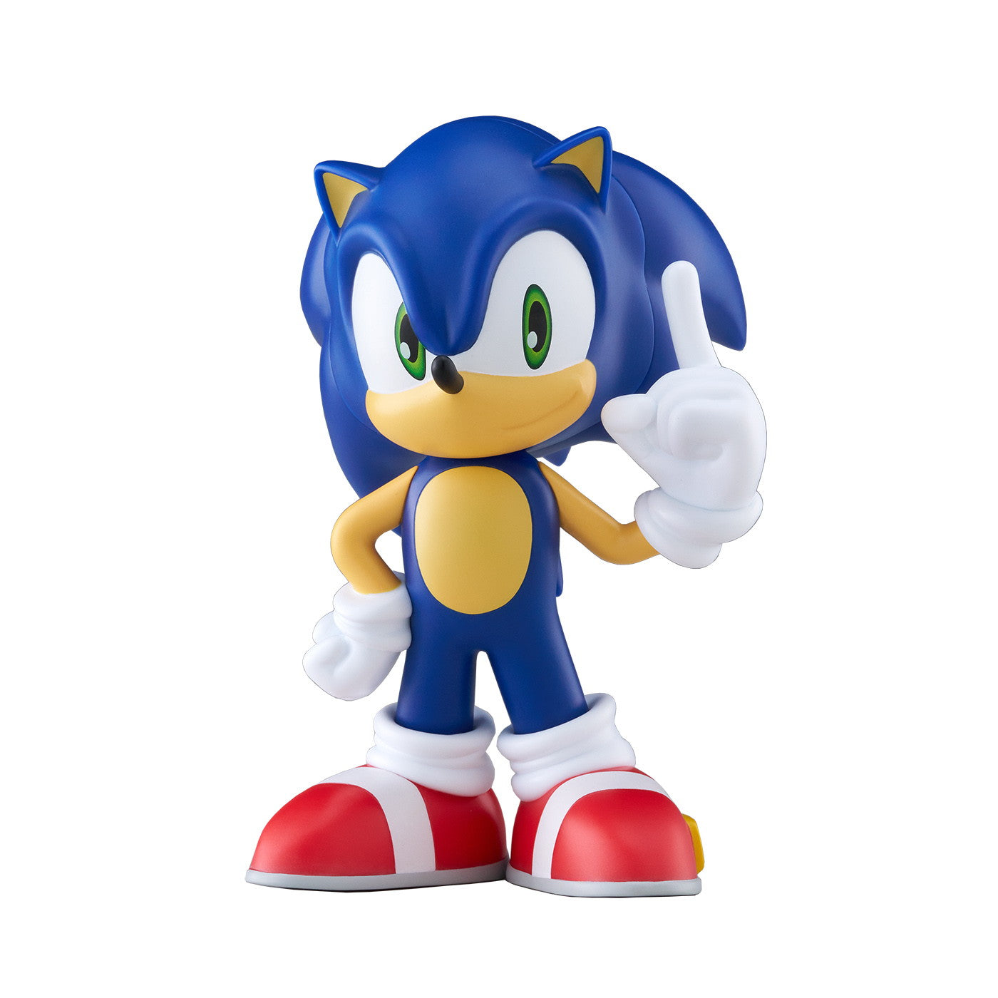 【新品即納】[SFT] SoftB Half(ソフビーハーフ) ソニック ソニック・ザ・ヘッジホッグ 完成品 ソフビフィギュア(BF182) ベルファイン(20250630)