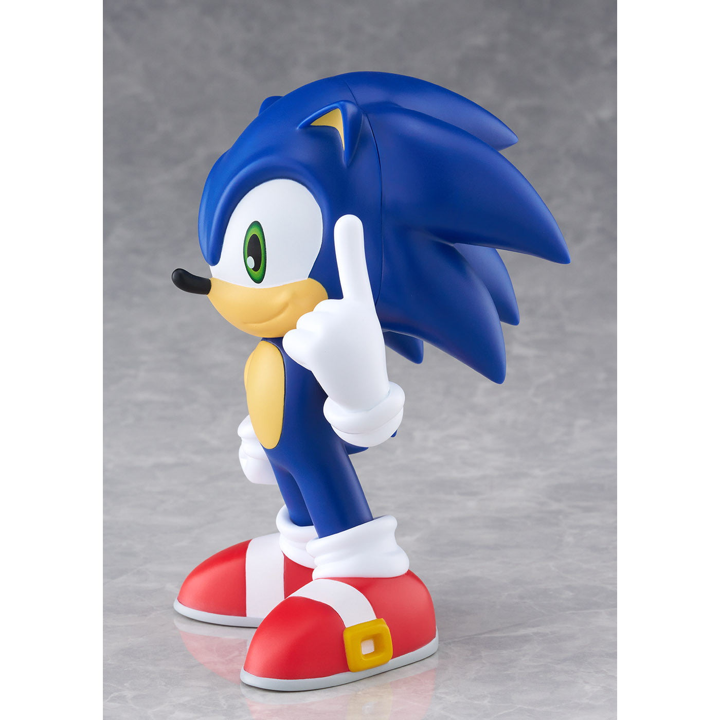 【新品即納】[SFT] SoftB Half(ソフビーハーフ) ソニック ソニック・ザ・ヘッジホッグ 完成品 ソフビフィギュア(BF182) ベルファイン(20250630)