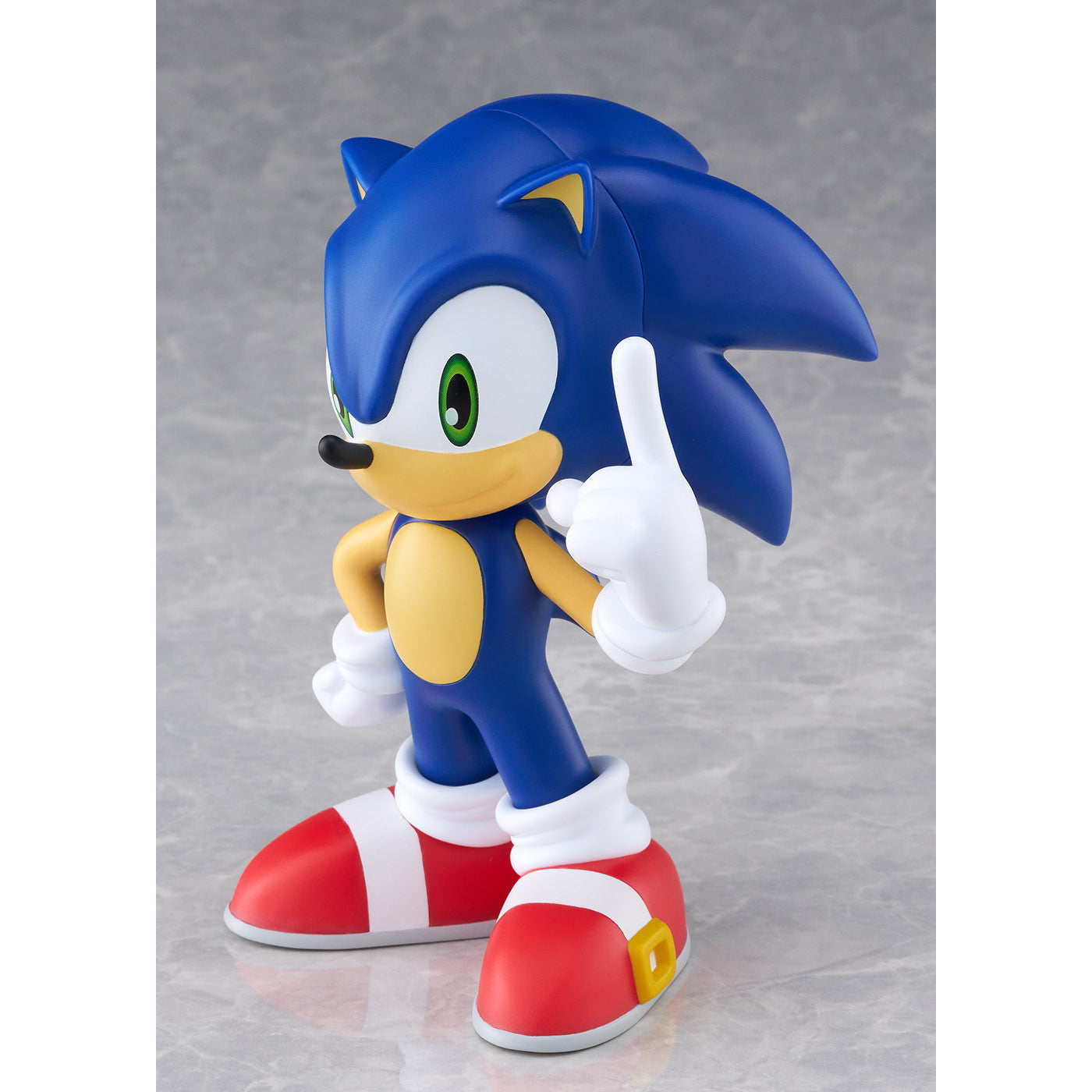 【新品即納】[SFT] SoftB Half(ソフビーハーフ) ソニック ソニック・ザ・ヘッジホッグ 完成品 ソフビフィギュア(BF182) ベルファイン(20250630)