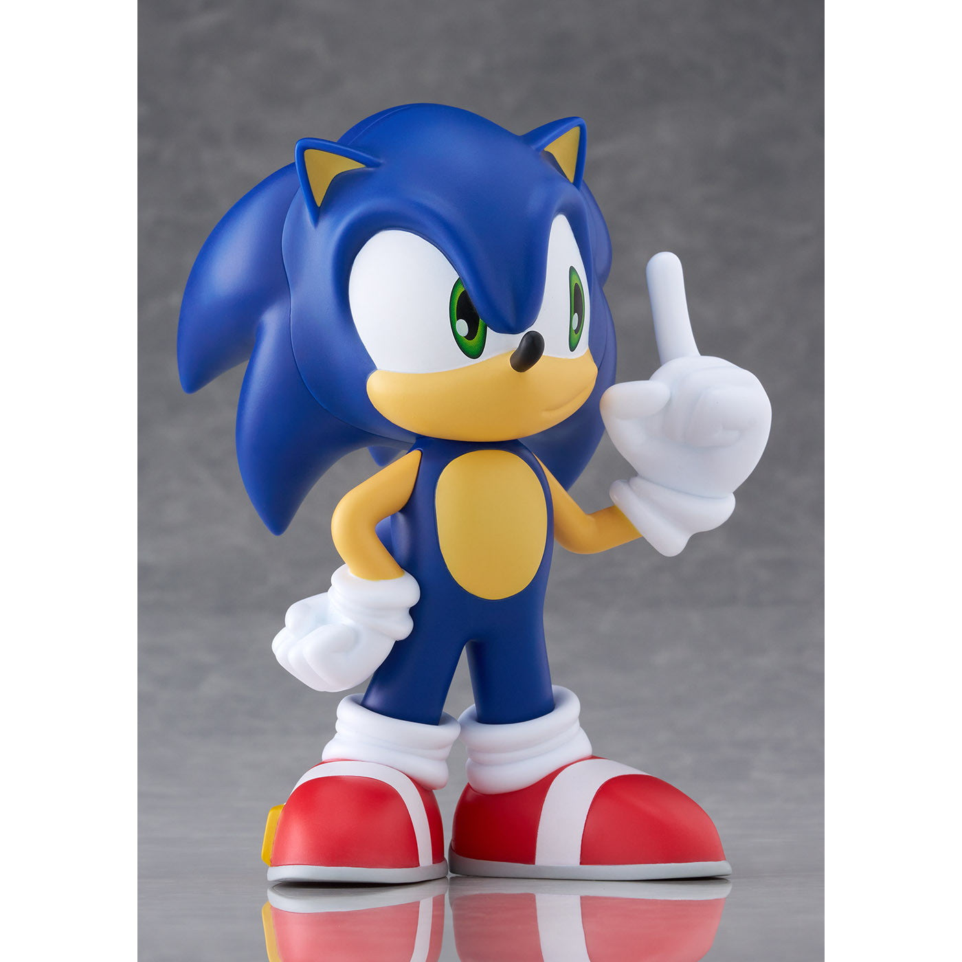 【新品即納】[SFT] SoftB Half(ソフビーハーフ) ソニック ソニック・ザ・ヘッジホッグ 完成品 ソフビフィギュア(BF182) ベルファイン(20250630)