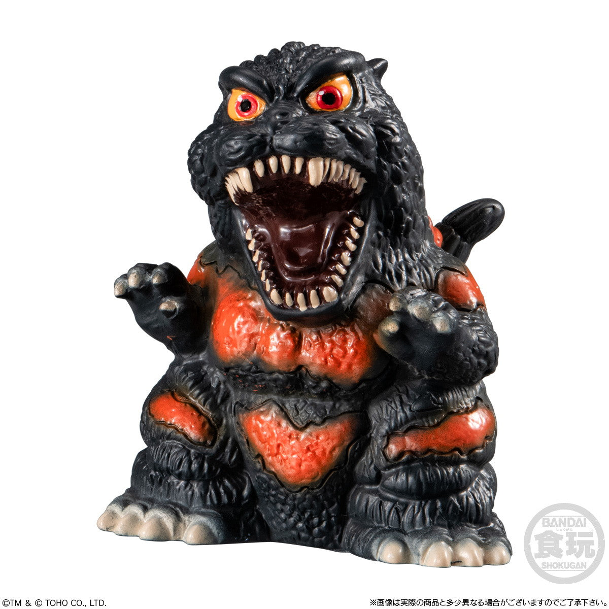 【新品即納】[SFT] (BOX)(食玩) GODZILLA SOFVIDOLL(ゴジラ ソフビドール) ソフビフィギュア(10個) バンダイ(20250616)