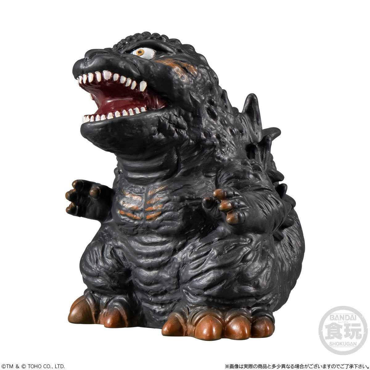 【新品即納】[SFT] (BOX)(食玩) GODZILLA SOFVIDOLL(ゴジラ ソフビドール) ソフビフィギュア(10個) バンダイ(20250616)
