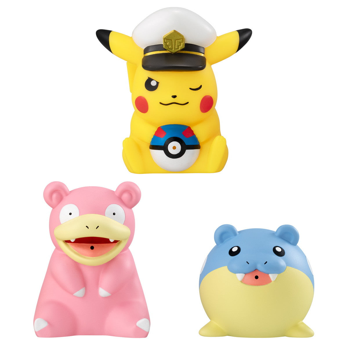【新品即納】[SFT] (BOX)(食玩) ポケモン みずでっぴゅ～2 ポケットモンスター ソフビフィギュア(12個) バンダイ(20250721)