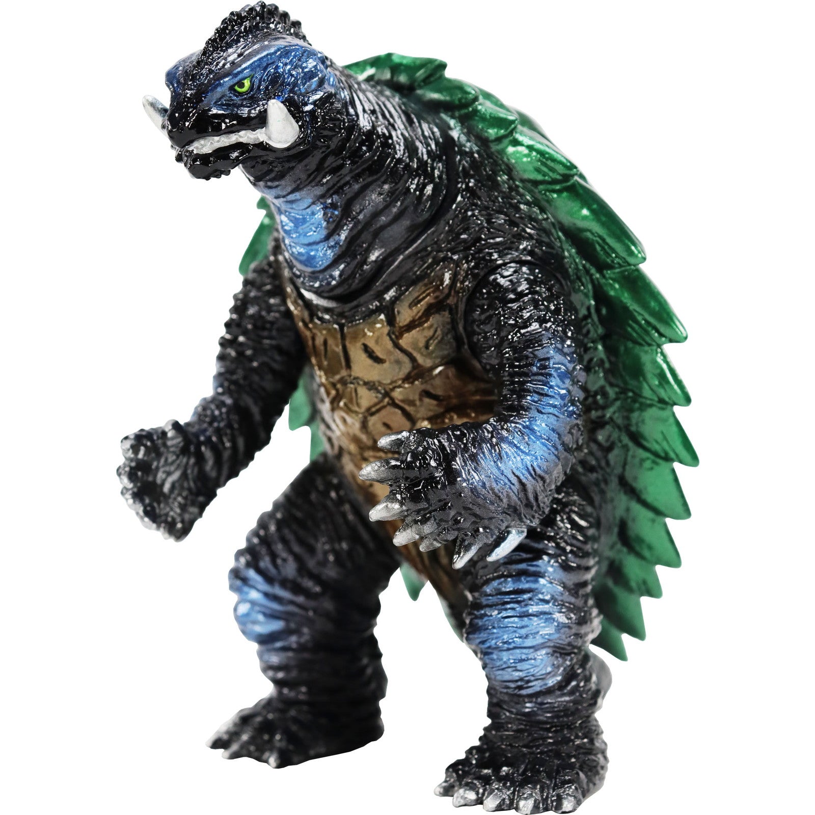 【新品】【お取り寄せ】[SFT] ミドルサイズシリーズ ガメラ 第4弾 ガメラ(1999) レトロブラック Ver. ガメラ3 邪神(イリス)覚醒 完成品 ソフビフィギュア CCP(20250821)