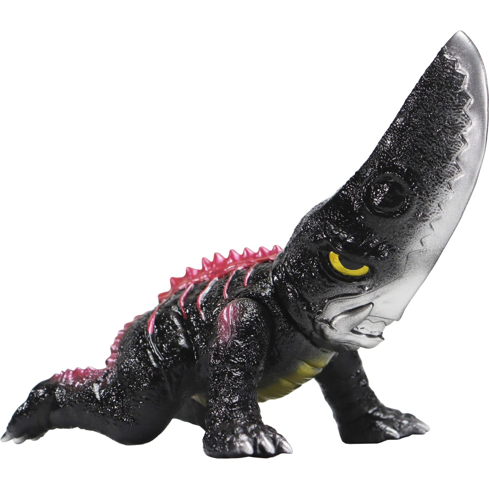【中古即納】[SFT] ミドルサイズシリーズ ガメラ 第4弾 ギロン レトロブラック Ver. ガメラ対大悪獣ギロン 完成品 ソフビフィギュア CCP(20250820)