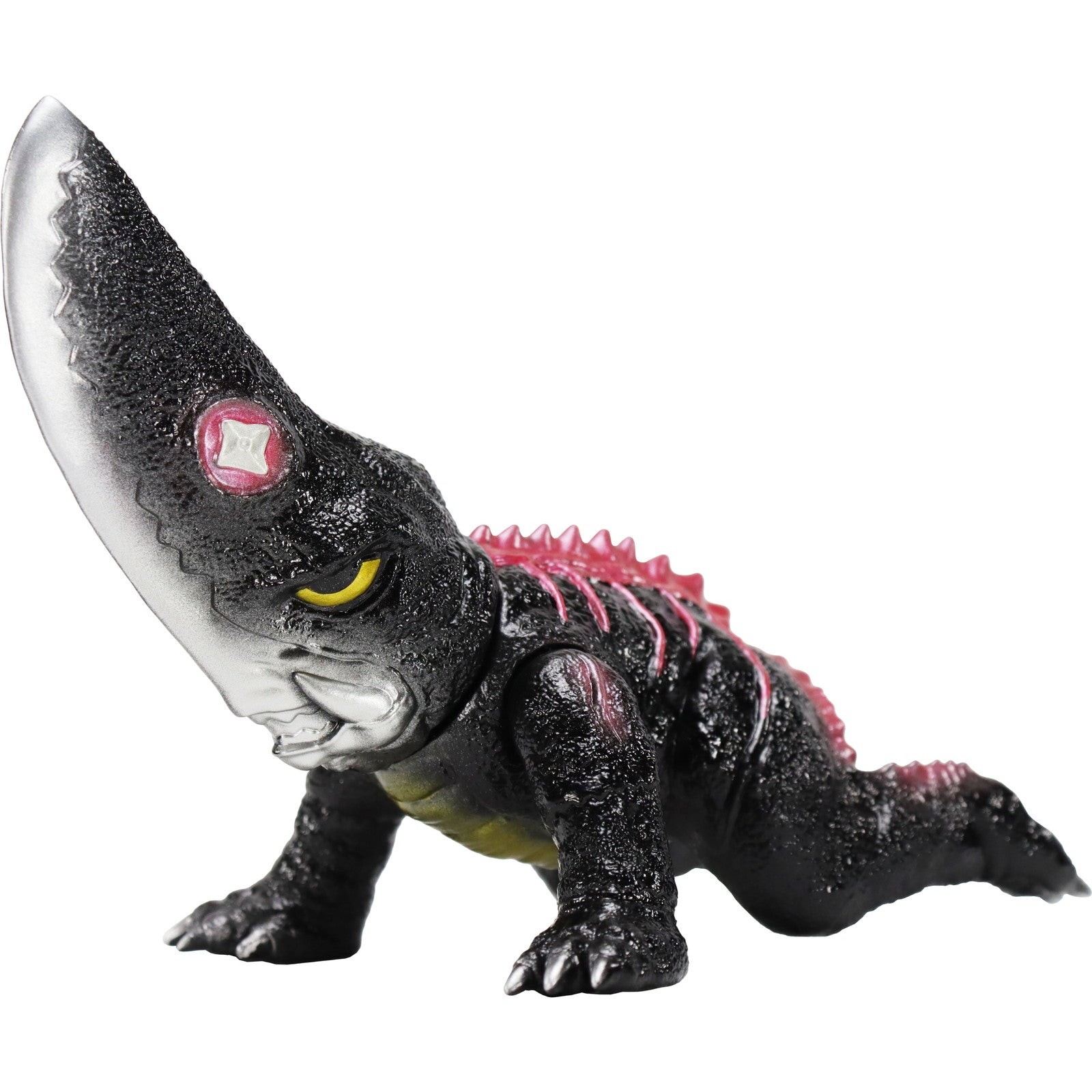 【新品】【お取り寄せ】[SFT] ミドルサイズシリーズ ガメラ 第4弾 ギロン レトロブラック Ver. ガメラ対大悪獣ギロン 完成品 ソフビフィギュア CCP(20250820)