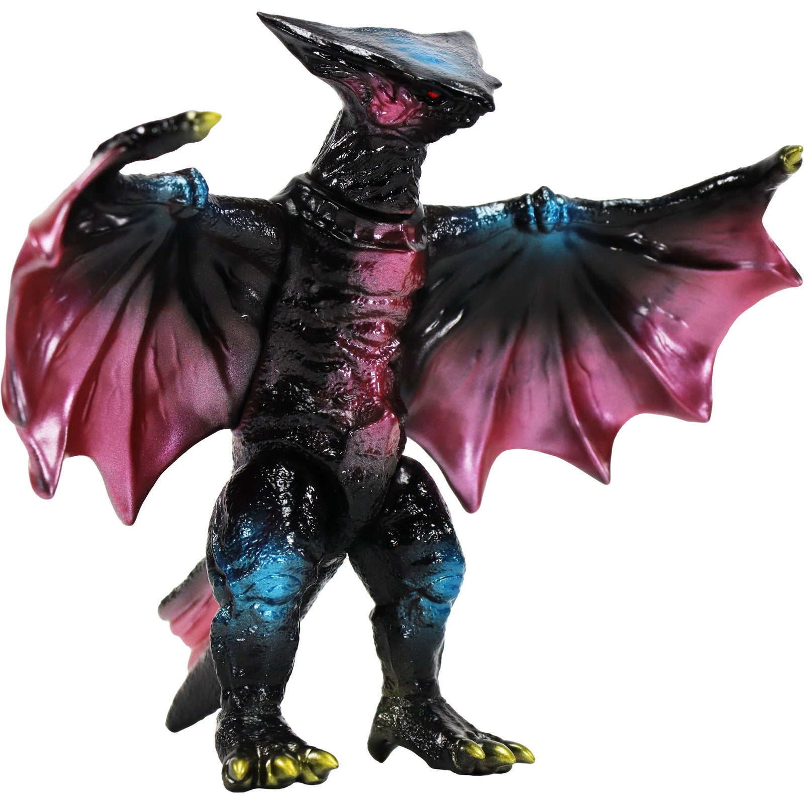 【予約安心出荷】[SFT] ミドルサイズシリーズ ガメラ 第4弾 ギャオス レトロブラックVer. ガメラ 大怪獣空中決戦 完成品 ソフビフィギュア CCP(2025年8月)