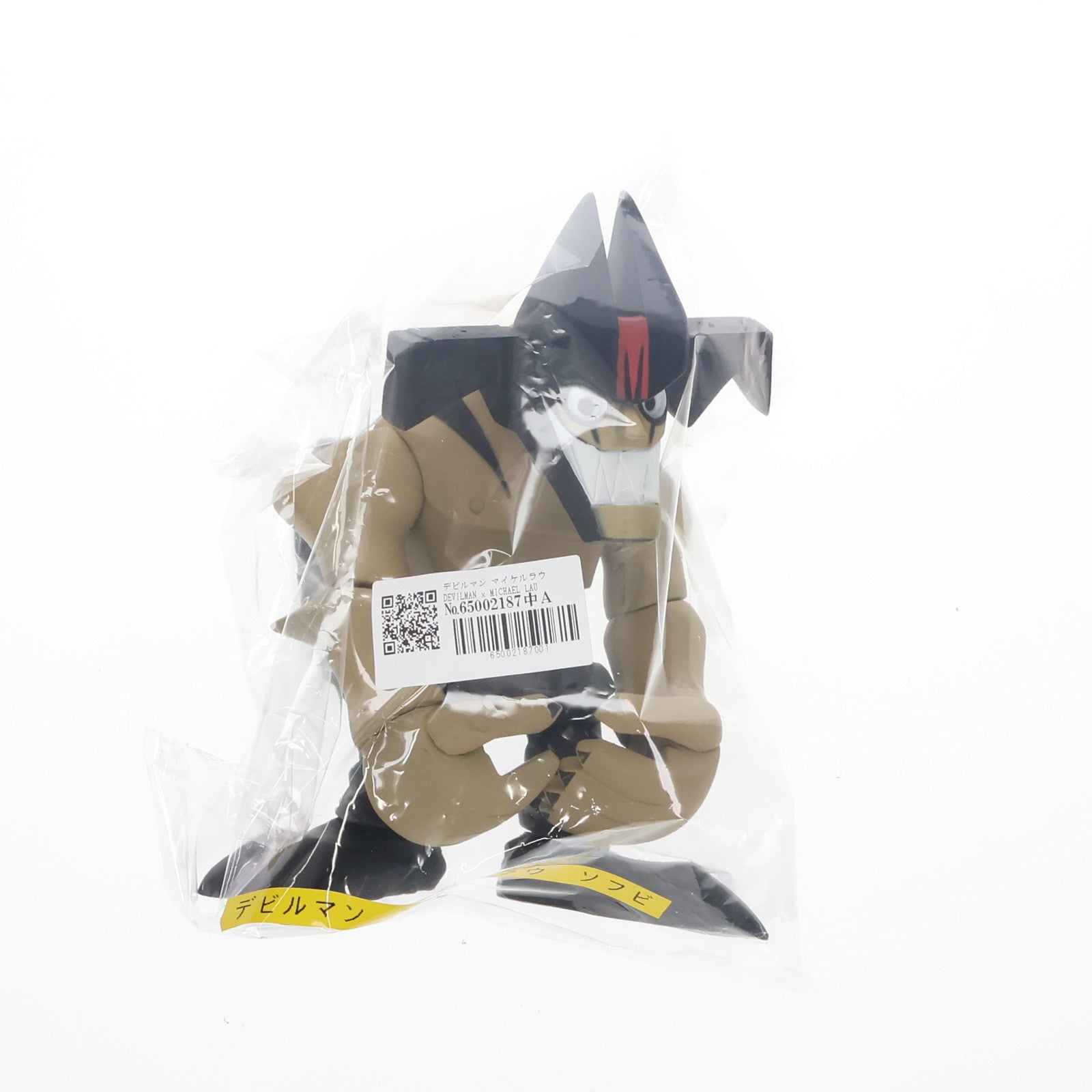 【中古即納】[SFT] DEVILMAN×MICHAEL LAU(デビルマン×マイケル・ラウ) 完成品 ソフビフィギュア Longoal(20031231)