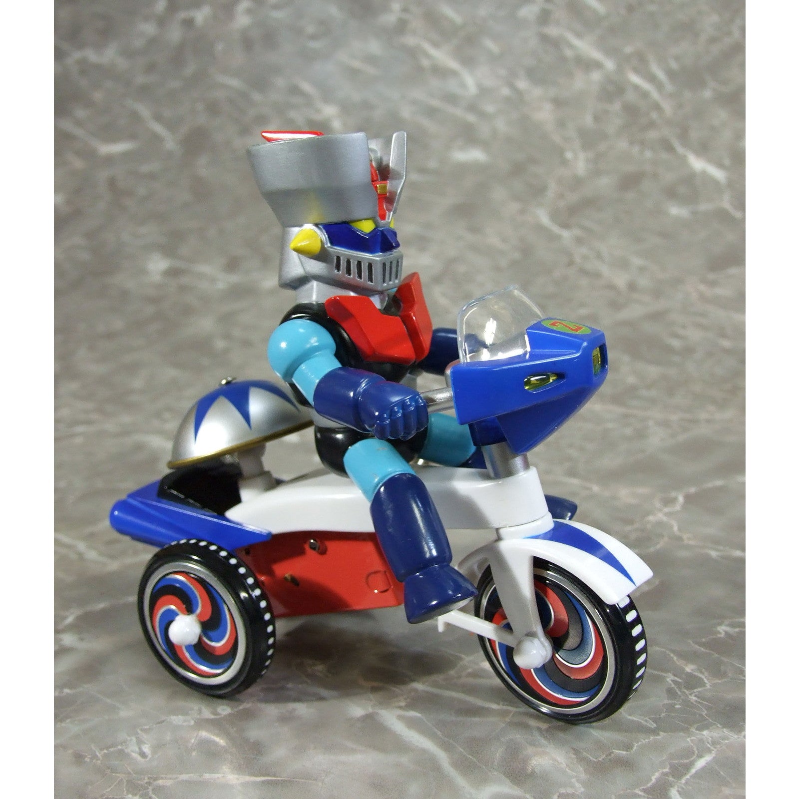【新品即納】[SFT] EX三輪車 マジンガーZ レトロカラーVer. Bタイプ マジンガーZ 完成品 ソフビフィギュア プレックス/アート・ストーム(20251220)