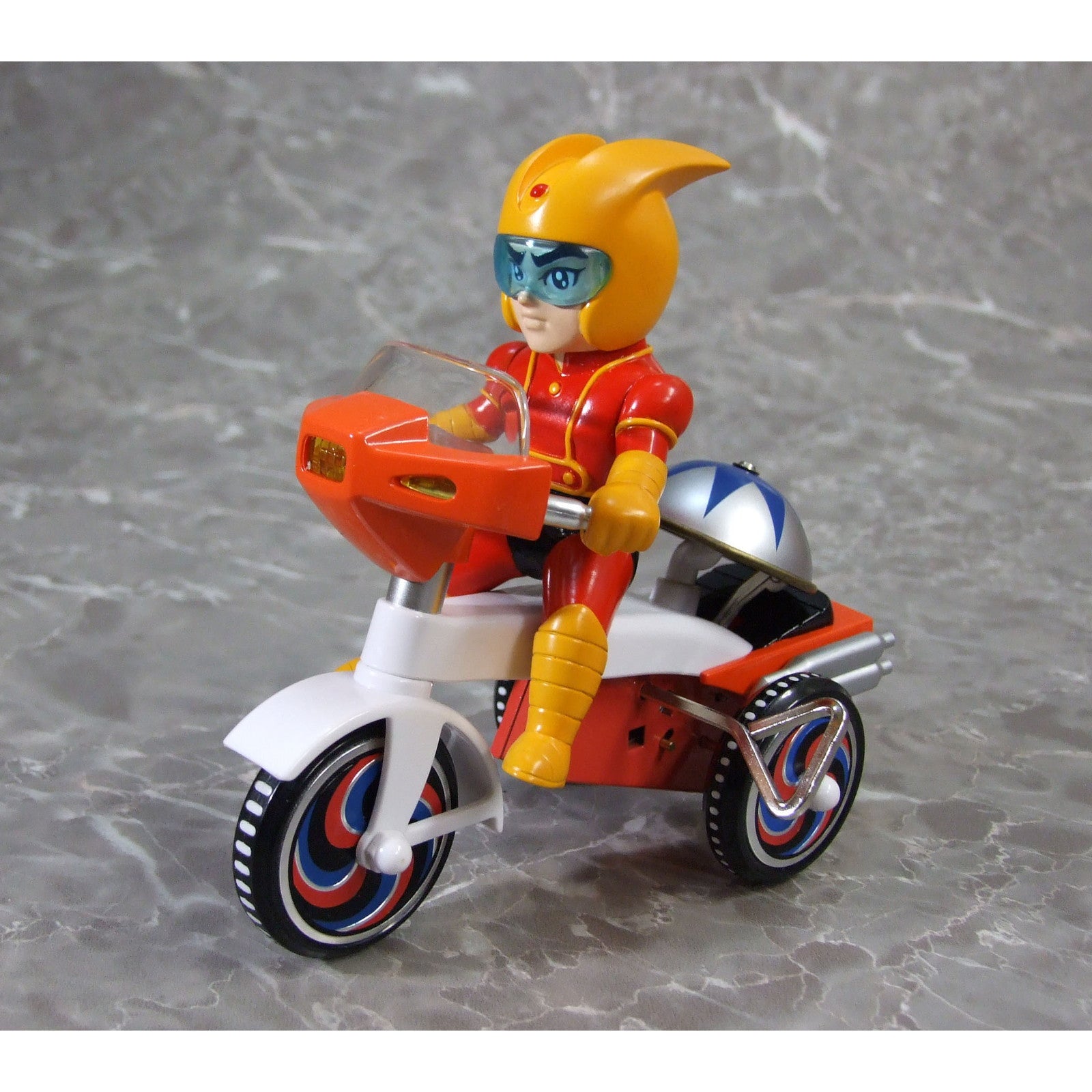 【新品即納】[SFT] EX三輪車 兜甲児(かぶとこうじ) レトロカラーVer. Bタイプ マジンガーZ 完成品 ソフビフィギュア プレックス/アート・ストーム(20251220)
