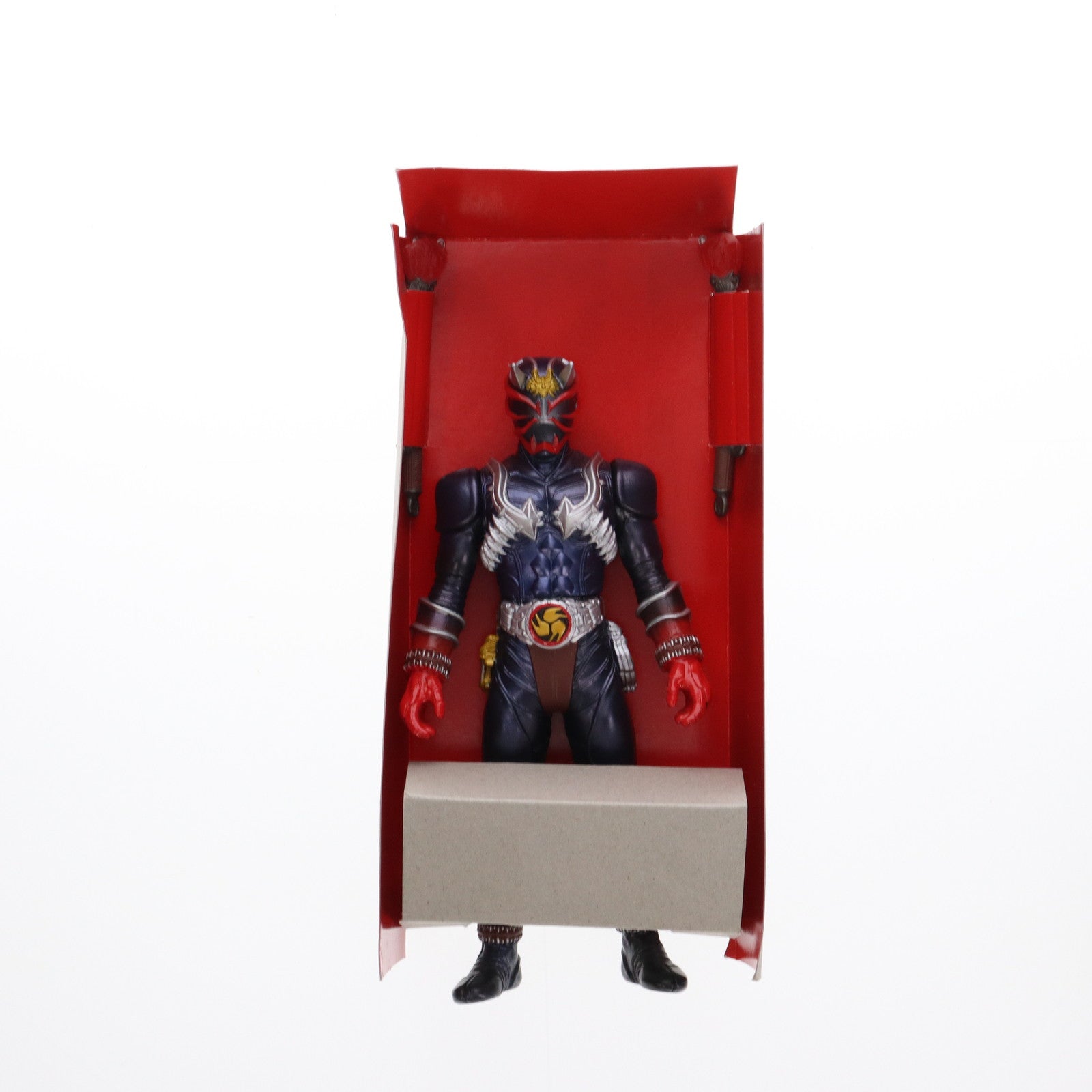 【中古即納】[SFT] (特典単品) ライダーヒーローシリーズ 仮面ライダー響鬼 リアル重塗装版 劇場公開記念 劇場版 仮面ライダー響鬼と7人の戦鬼 プレミア付前売券特典 完成品 ソフビフィギュア バンダイ(20050702)