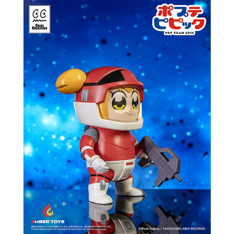【予約安心出荷】[SFT] Chibi Creature ポプ子 & ピピ美 Spacesuit Ver. ポプテピピック 完成品 ソフビフィギュア EMBER TOYS(エンバートイズ)(2026年6月)