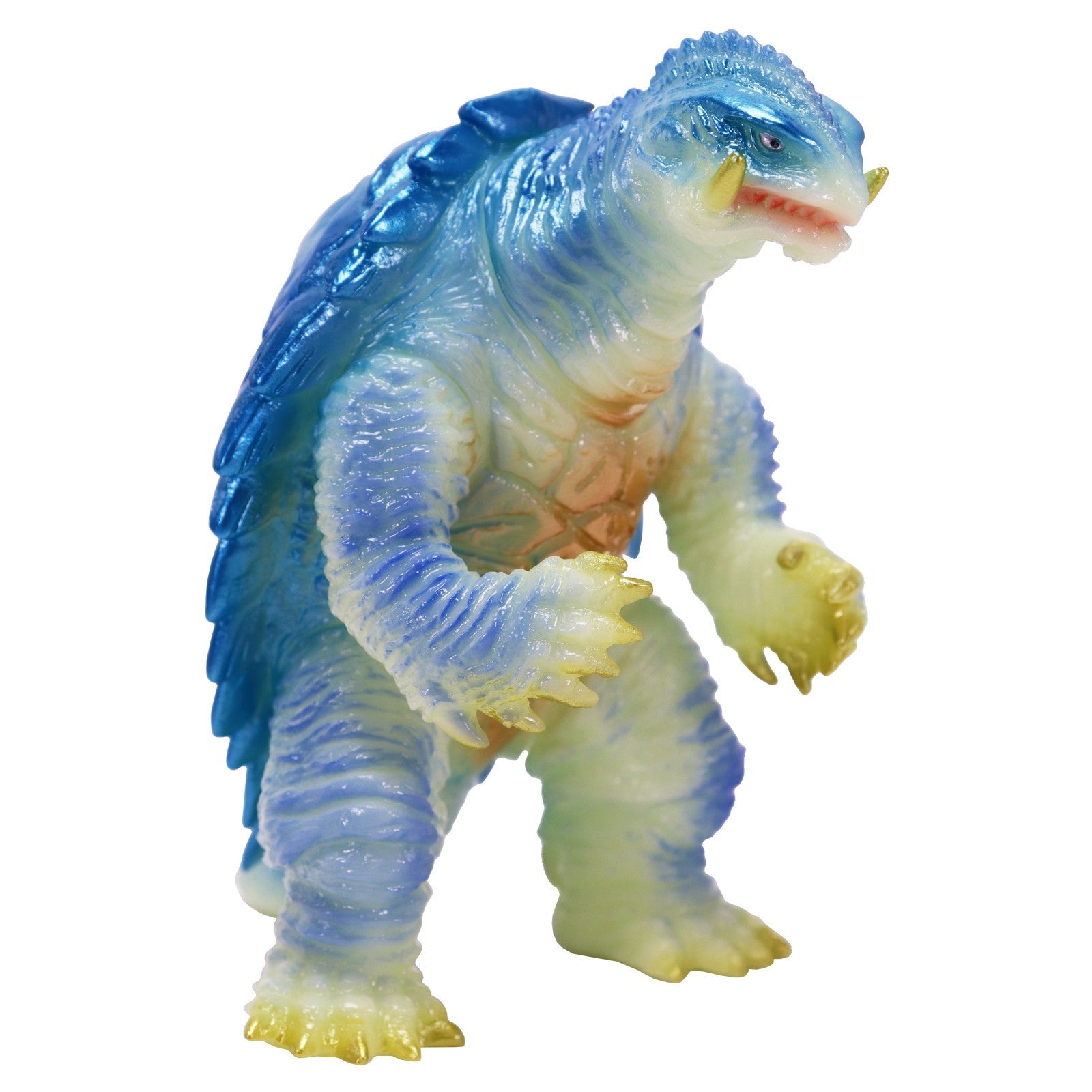 【新品即納】[SFT] ミドルサイズシリーズ ガメラ 第6弾 ガメラ(1999) ルミナスブルー Ver. ガメラ3 邪神(イリス)覚醒 完成品 ソフビフィギュア CCP(20251217)