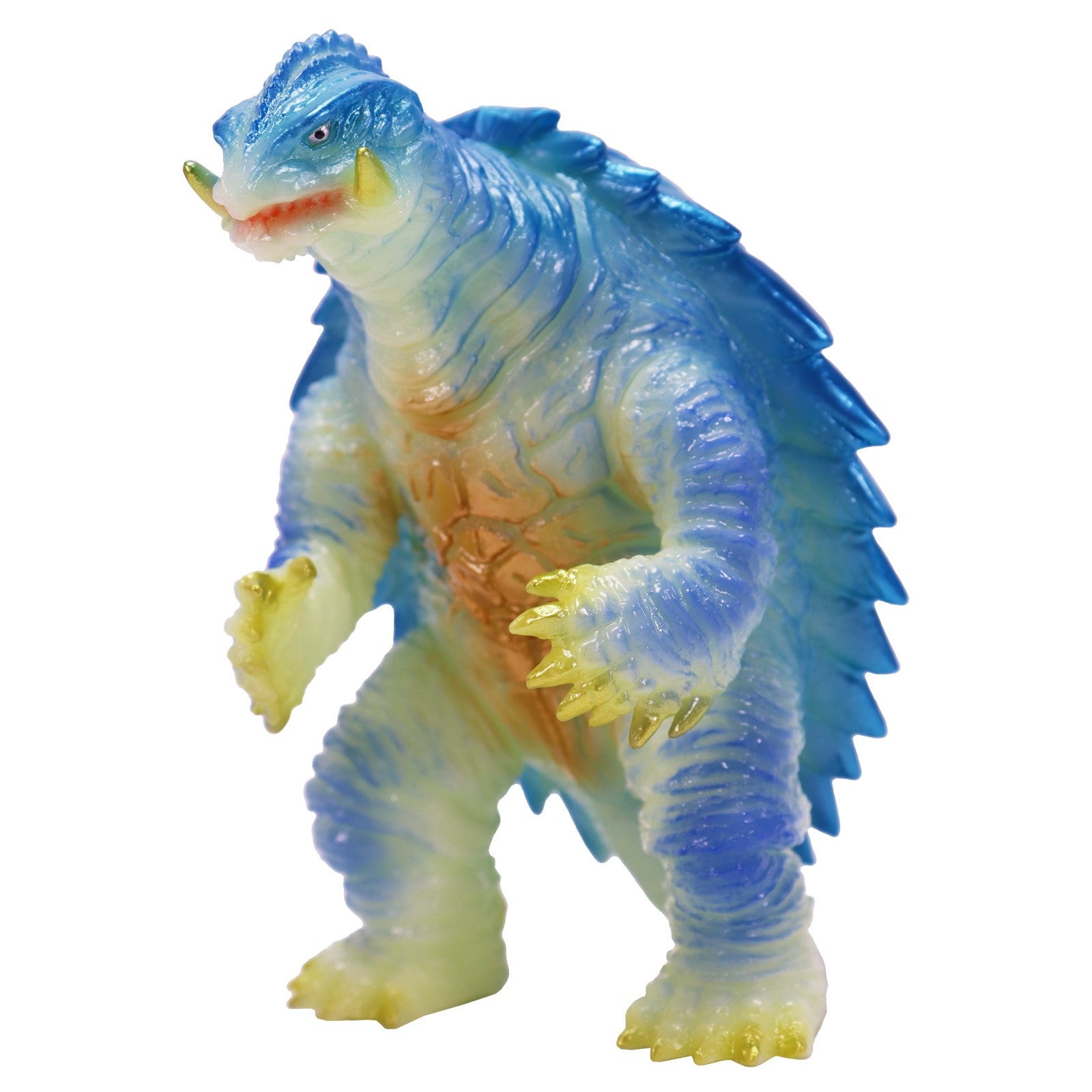 【新品】【お取り寄せ】[SFT] ミドルサイズシリーズ ガメラ 第6弾 ガメラ(1999) ルミナスブルー Ver. ガメラ3 邪神(イリス)覚醒 完成品 ソフビフィギュア CCP(20251217)