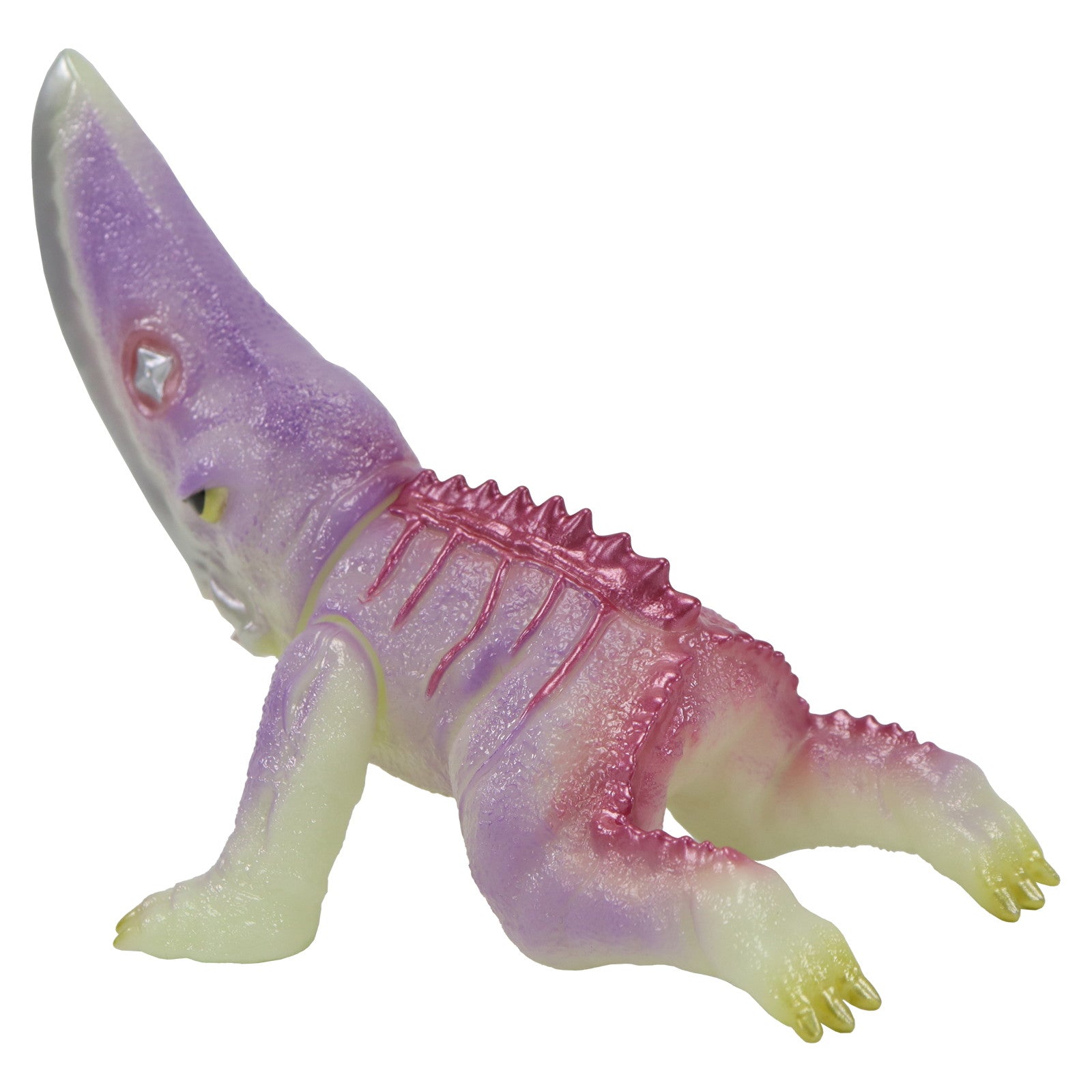 【新品即納】[SFT] ミドルサイズシリーズ ガメラ 第6弾 ギロン(1969) ルミナスパープル Ver. ガメラ対大悪獣ギロン 完成品 ソフビフィギュア CCP(20251217)