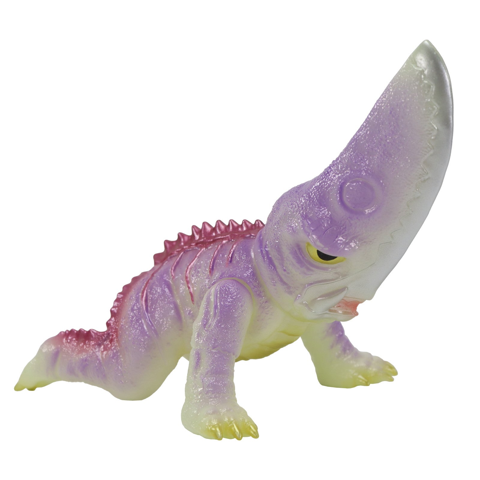 【新品即納】[SFT] ミドルサイズシリーズ ガメラ 第6弾 ギロン(1969) ルミナスパープル Ver. ガメラ対大悪獣ギロン 完成品 ソフビフィギュア CCP(20251217)