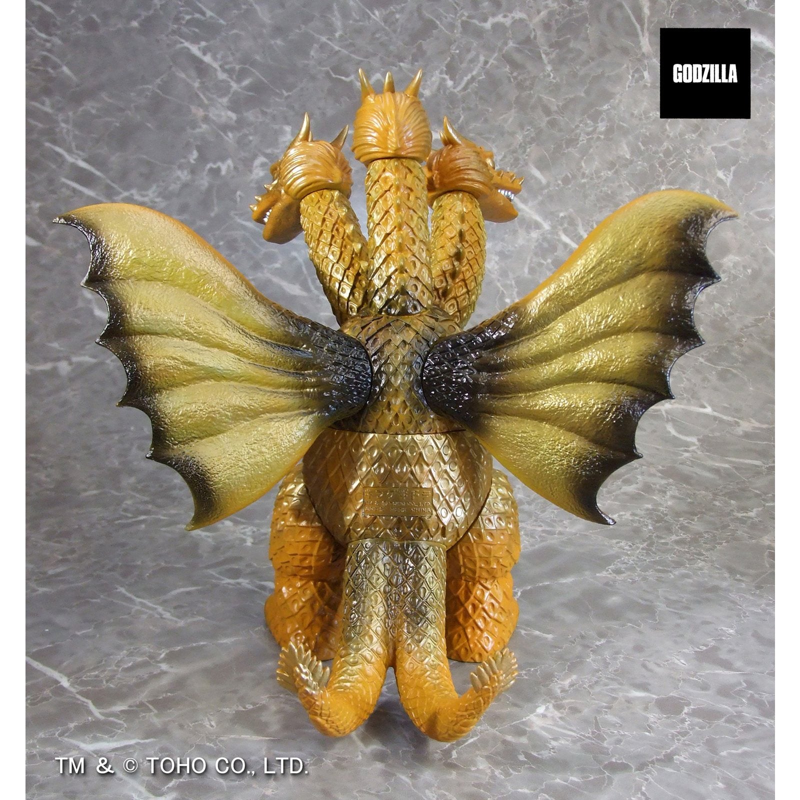 【新品即納】[SFT] グレートザウルスシリーズ キングギドラ 三大怪獣 地球最大の決戦 完成品 ソフビフィギュア プレックス(20260131)