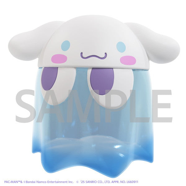 【新品即納】[SFT] ちびコレクトフィギュア デラックス ゴーストシナモロール クリアカラーver. パックマン×サンリオキャラクターズ 完成品 ソフビフィギュア メガハウス(20260228)