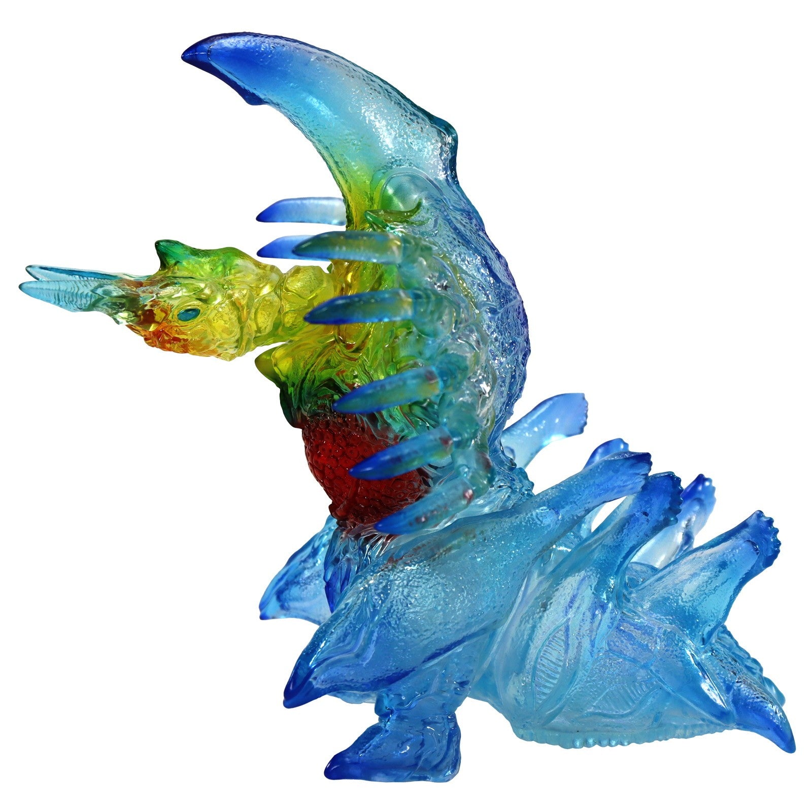 【新品】【お取り寄せ】[SFT] ミドルサイズシリーズ ガメラ 第7弾 巨大レギオン マイクロ波シェル発射形態 クリアブルー Ver. ガメラ2 レギオン襲来 完成品 ソフビフィギュア CCP(20260218)