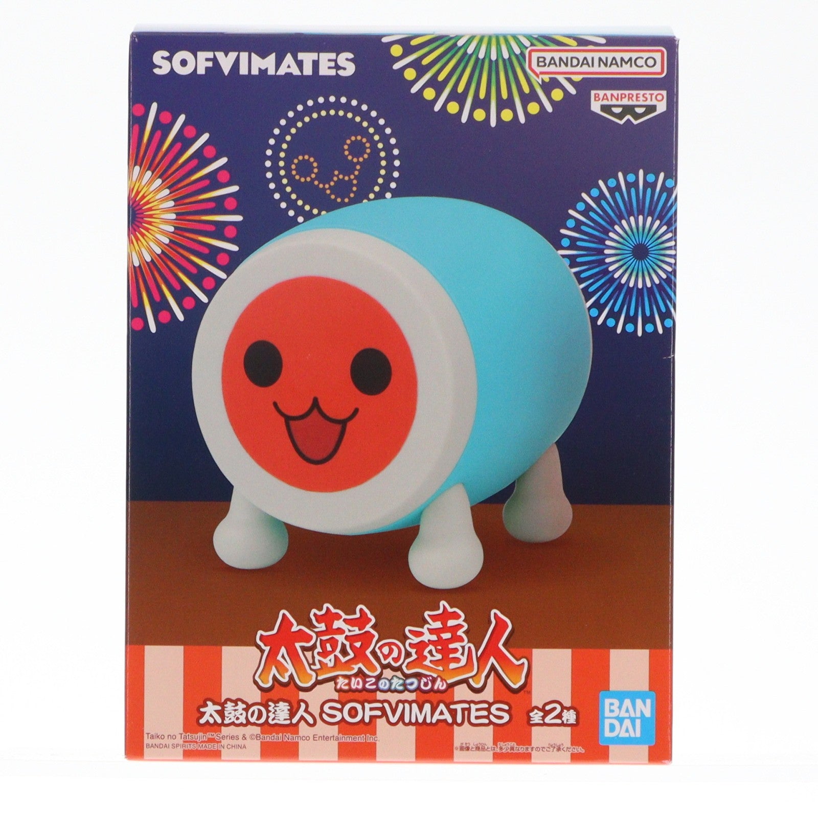 【中古即納】[SFT] 和田どん 太鼓の達人 SOFVIMATES ソフビフィギュア プライズ(2789856) バンプレスト(20250918)