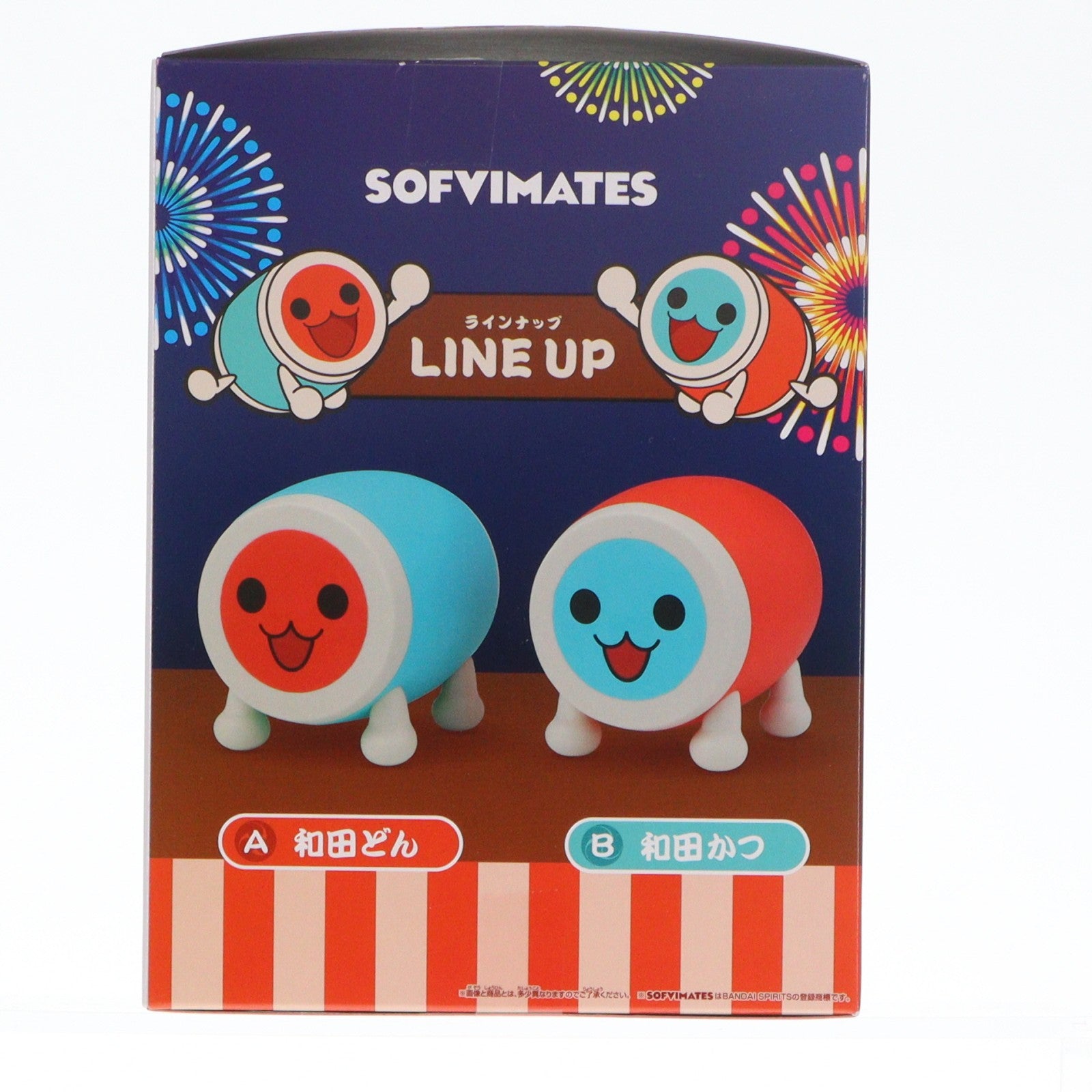 【中古即納】[SFT] 和田どん 太鼓の達人 SOFVIMATES ソフビフィギュア プライズ(2789856) バンプレスト(20250918)
