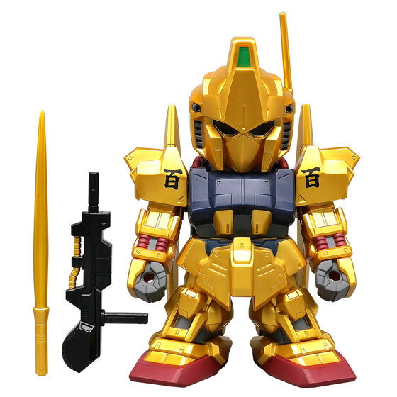 【新品即納】[SFT] ジャンボソフビフィギュアSD SDガンダム 百式(ひゃくしき) 限定・ゴールドバージョン 機動戦士Zガンダム 完成品 ソフビフィギュア プレックス(20260109)