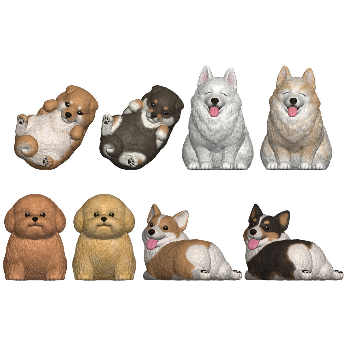 【新品即納】[SFT] (BOX)(食玩) もっちりころりん♪おいぬ ソフビフィギュア(12個) バンダイ(20260331)