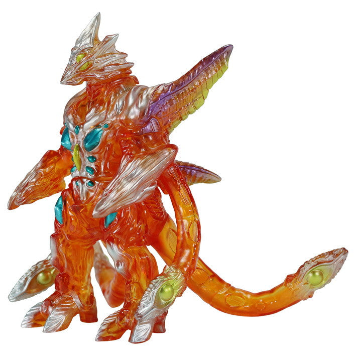 【新品即納】[SFT] ミドルサイズシリーズ ガメラ 第8弾 イリス クリアオレンジ Ver. ガメラ3 邪神(イリス)覚醒 完成品 ソフビフィギュア CCP(20260430)