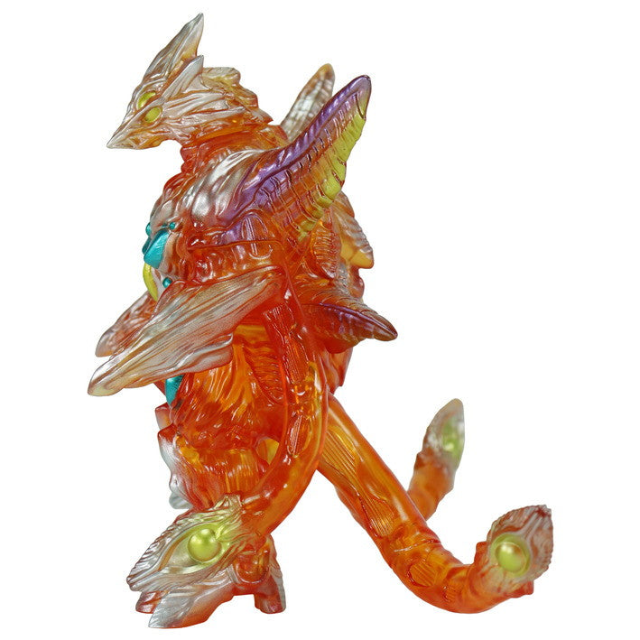 【新品即納】[SFT] ミドルサイズシリーズ ガメラ 第8弾 イリス クリアオレンジ Ver. ガメラ3 邪神(イリス)覚醒 完成品 ソフビフィギュア CCP(20260430)