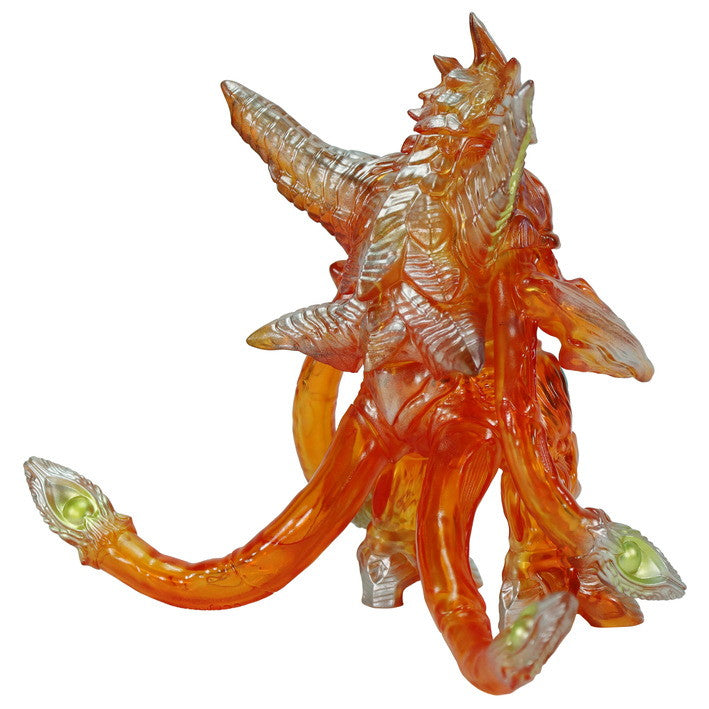 【新品即納】[SFT] ミドルサイズシリーズ ガメラ 第8弾 イリス クリアオレンジ Ver. ガメラ3 邪神(イリス)覚醒 完成品 ソフビフィギュア CCP(20260430)