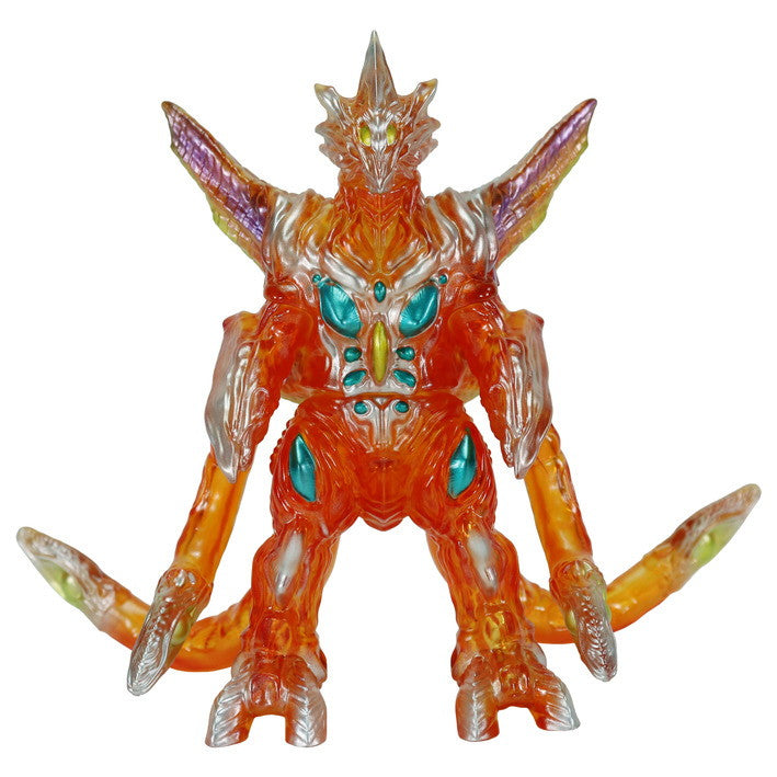 【新品即納】[SFT] ミドルサイズシリーズ ガメラ 第8弾 イリス クリアオレンジ Ver. ガメラ3 邪神(イリス)覚醒 完成品 ソフビフィギュア CCP(20260430)