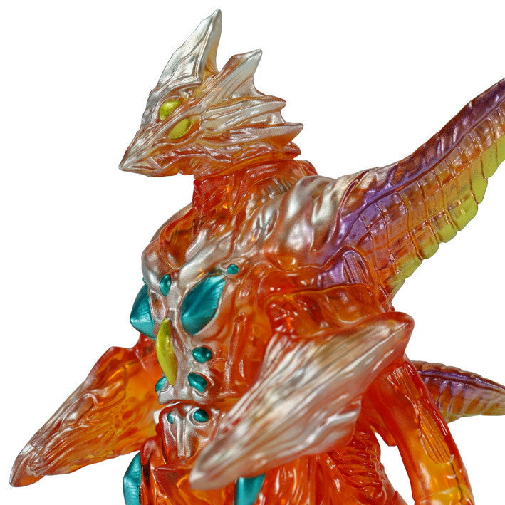 【新品即納】[SFT] ミドルサイズシリーズ ガメラ 第8弾 イリス クリアオレンジ Ver. ガメラ3 邪神(イリス)覚醒 完成品 ソフビフィギュア CCP(20260430)
