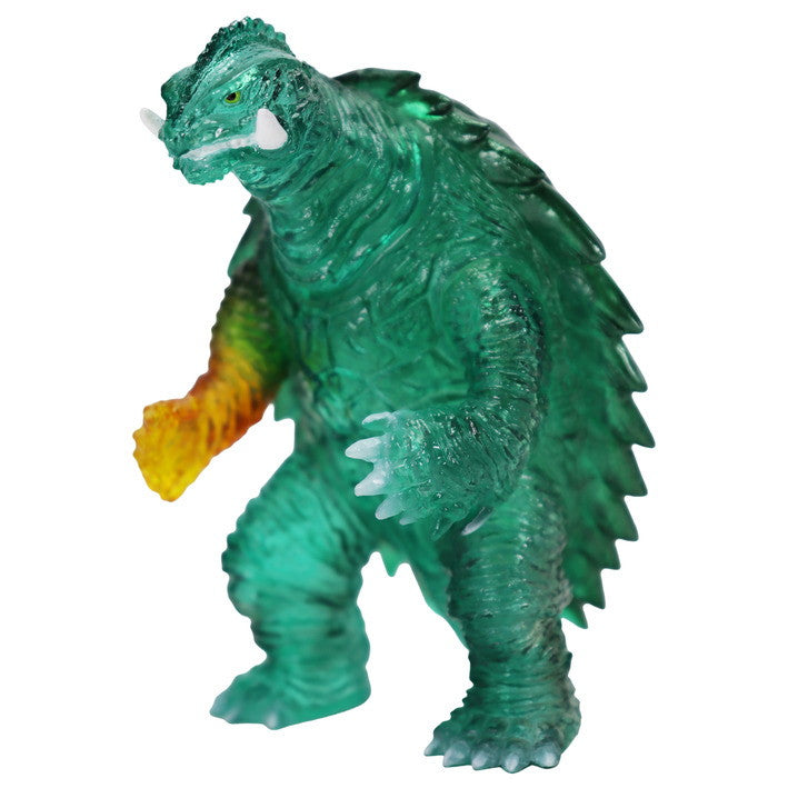【新品即納】[SFT] ミドルサイズシリーズ ガメラ 第8弾 ガメラ(1999)クリアグリーン Ver. ガメラ3 邪神(イリス)覚醒 完成品 ソフビフィギュア CCP(20260430)