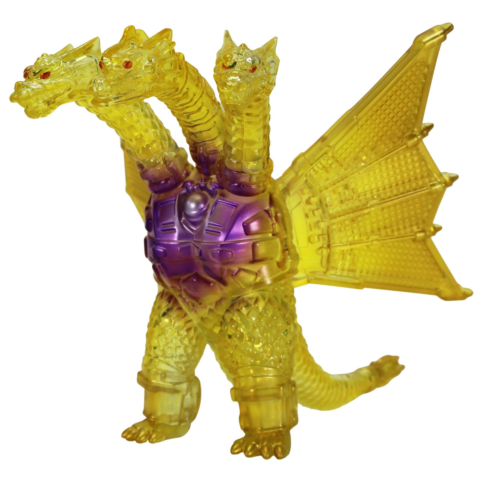 【予約安心出荷】[SFT] CCP ミドルサイズシリーズ ゴジラEX 第13弾 メカキングギドラ 登場イメージクリア Ver. ゴジラvsキングギドラ 完成品 ソフビフィギュア CCP(2026年5月)