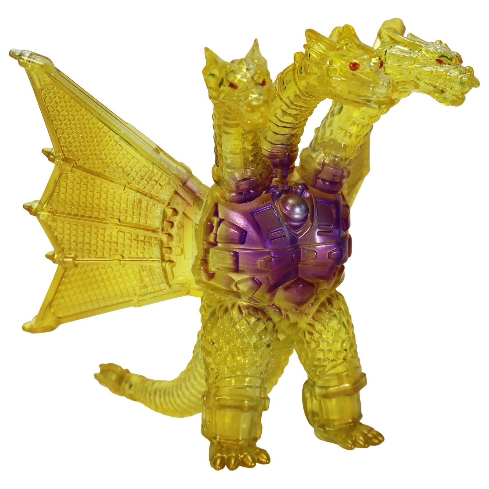【予約安心出荷】[SFT] CCP ミドルサイズシリーズ ゴジラEX 第13弾 メカキングギドラ 登場イメージクリア Ver. ゴジラvsキングギドラ 完成品 ソフビフィギュア CCP(2026年5月)