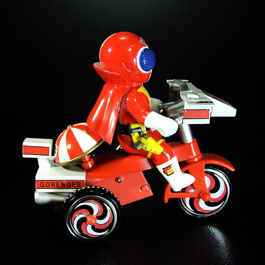 【新品即納】[SFT] EX三輪車 アカレンジャー Bタイプ 秘密戦隊ゴレンジャー 完成品 ソフビフィギュア プレックス/アート・ストーム(20260531)