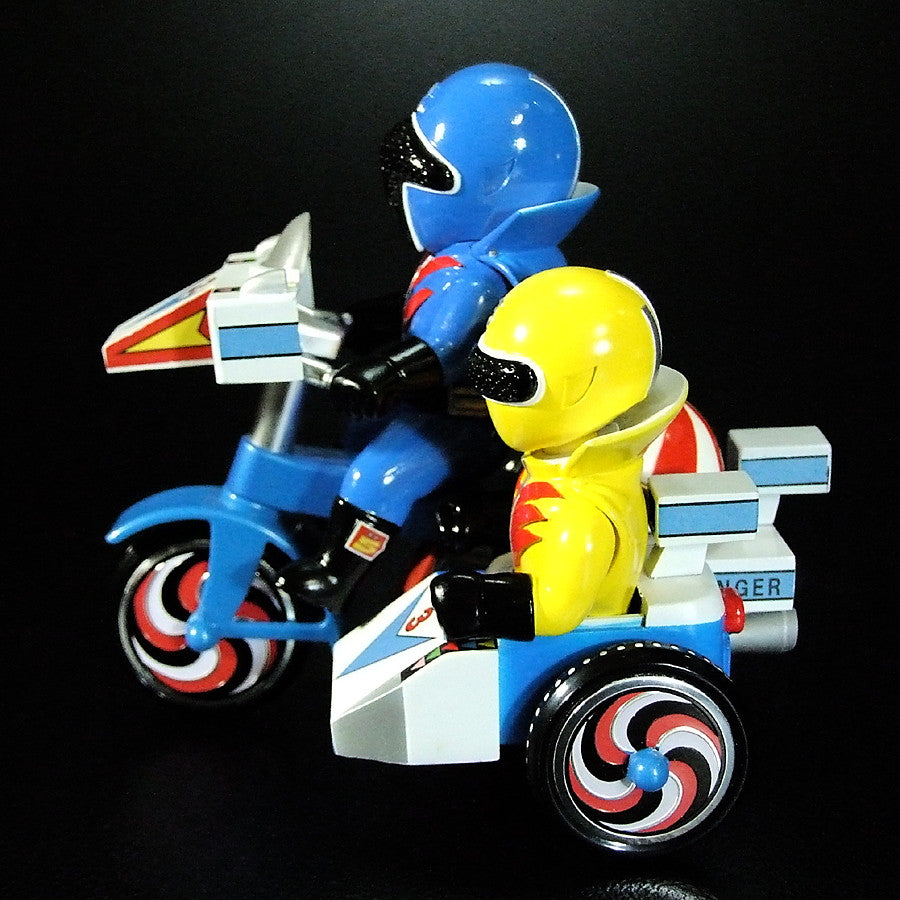 【予約安心出荷】[SFT] EX三輪車 アオレンジャー+キレンジャー Bタイプ 秘密戦隊ゴレンジャー 完成品 ソフビフィギュア プレックス/アート・ストーム(2026年5月)