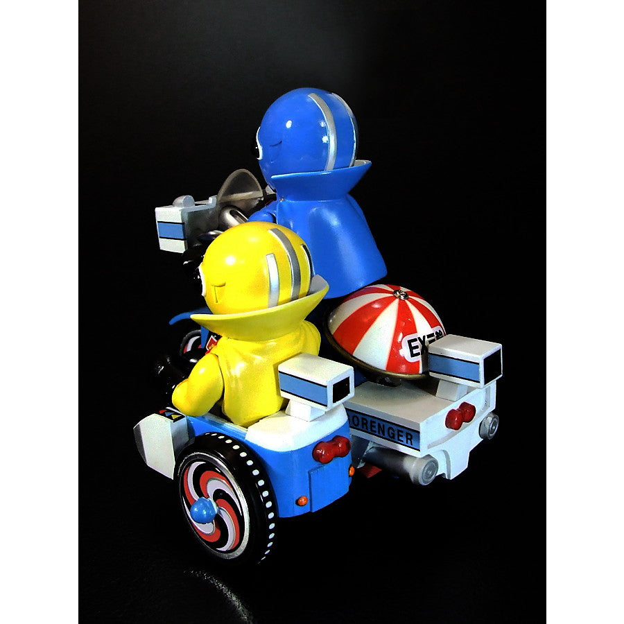 【予約安心出荷】[SFT] EX三輪車 アオレンジャー+キレンジャー Bタイプ 秘密戦隊ゴレンジャー 完成品 ソフビフィギュア プレックス/アート・ストーム(2026年5月)