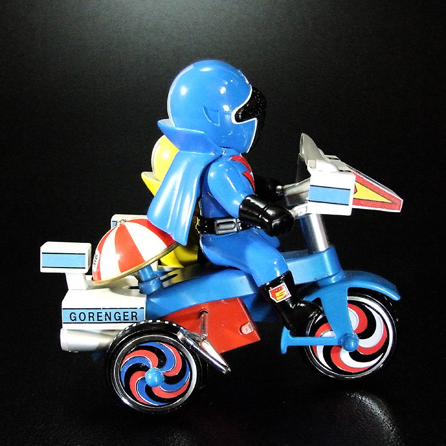 【予約安心出荷】[SFT] EX三輪車 アオレンジャー+キレンジャー Bタイプ 秘密戦隊ゴレンジャー 完成品 ソフビフィギュア プレックス/アート・ストーム(2026年5月)