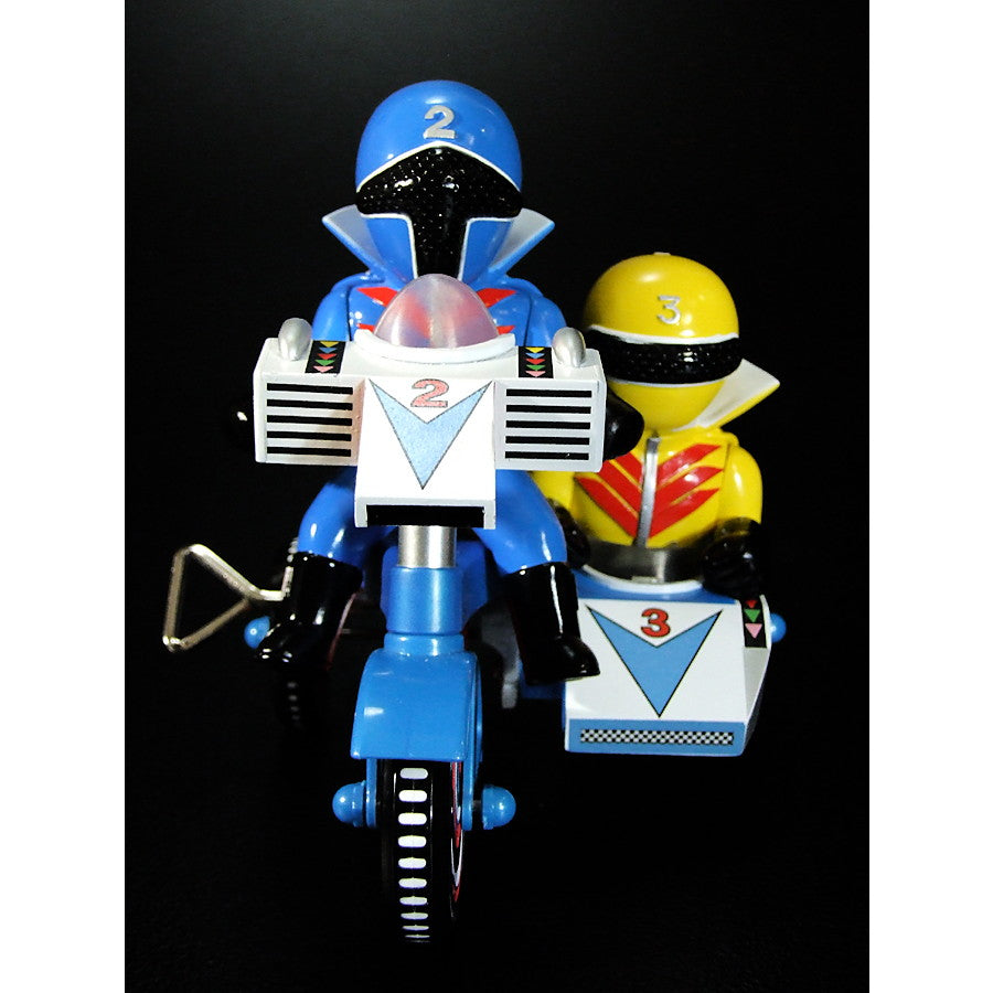 【予約安心出荷】[SFT] EX三輪車 アオレンジャー+キレンジャー Bタイプ 秘密戦隊ゴレンジャー 完成品 ソフビフィギュア プレックス/アート・ストーム(2026年5月)