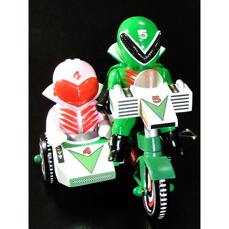 【予約安心出荷】[SFT] EX三輪車 ミドレンジャー+モモレンジャー Bタイプ 秘密戦隊ゴレンジャー 完成品 ソフビフィギュア プレックス/アート・ストーム(2026年5月)