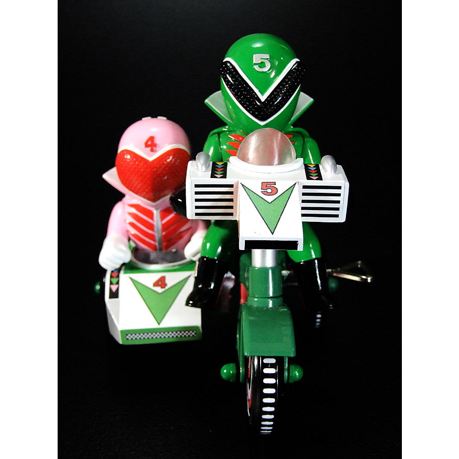 【予約安心出荷】[SFT] EX三輪車 ミドレンジャー+モモレンジャー Bタイプ 秘密戦隊ゴレンジャー 完成品 ソフビフィギュア プレックス/アート・ストーム(2026年5月)