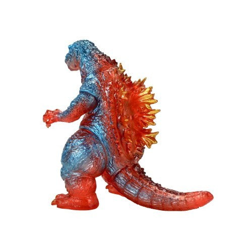 【新品】【お取り寄せ】[SFT] (再販) CCPミドルサイズシリーズ ゴジラEX 第5弾 ゴジラ(2001) レトロレッドクリア Ver. ゴジラ・モスラ・キングギドラ 大怪獣総攻撃 完成品 ソフビフィギュア CCP(20260430)