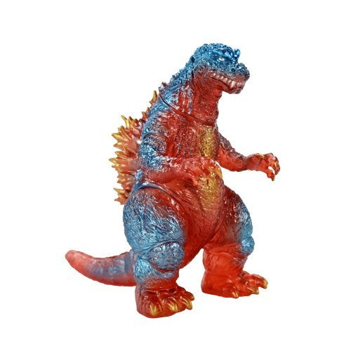 【新品】【お取り寄せ】[SFT] (再販) CCPミドルサイズシリーズ ゴジラEX 第5弾 ゴジラ(2001) レトロレッドクリア Ver. ゴジラ・モスラ・キングギドラ 大怪獣総攻撃 完成品 ソフビフィギュア CCP(20260430)