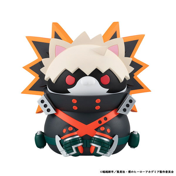 【予約安心出荷】[SFT] MEGA CAT PROJECT ニャンとも大きなヒロアカニャンコ 爆豪勝己(ばくごうかつき) 僕のヒーローアカデミア 完成品 ソフビフィギュア メガハウス(2026年6月)