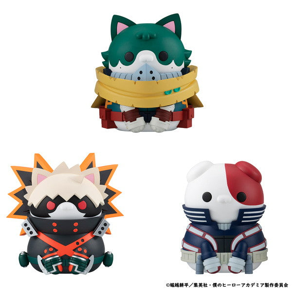 【予約安心出荷】[SFT] MEGA CAT PROJECT ニャンとも大きなヒロアカニャンコ 轟焦凍(とどろきしょうと) 僕のヒーローアカデミア 完成品 ソフビフィギュア メガハウス(2026年6月)