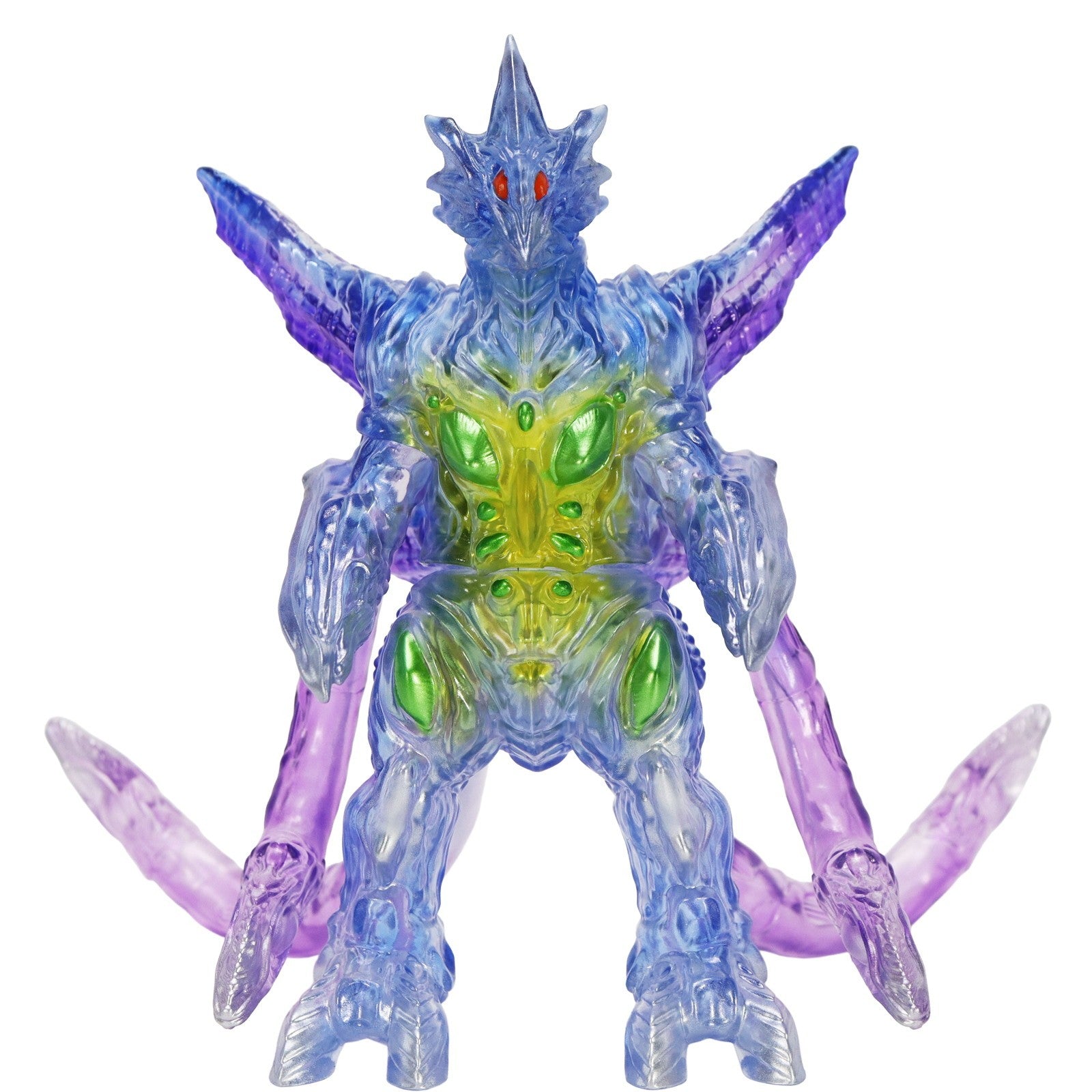 【予約安心出荷】[SFT] ミドルサイズシリーズ ガメラ 第11弾 イリス 京都降臨イメージクリア Ver. ガメラ3 邪神(イリス)覚醒 完成品 ソフビフィギュア CCP(2026年7月)