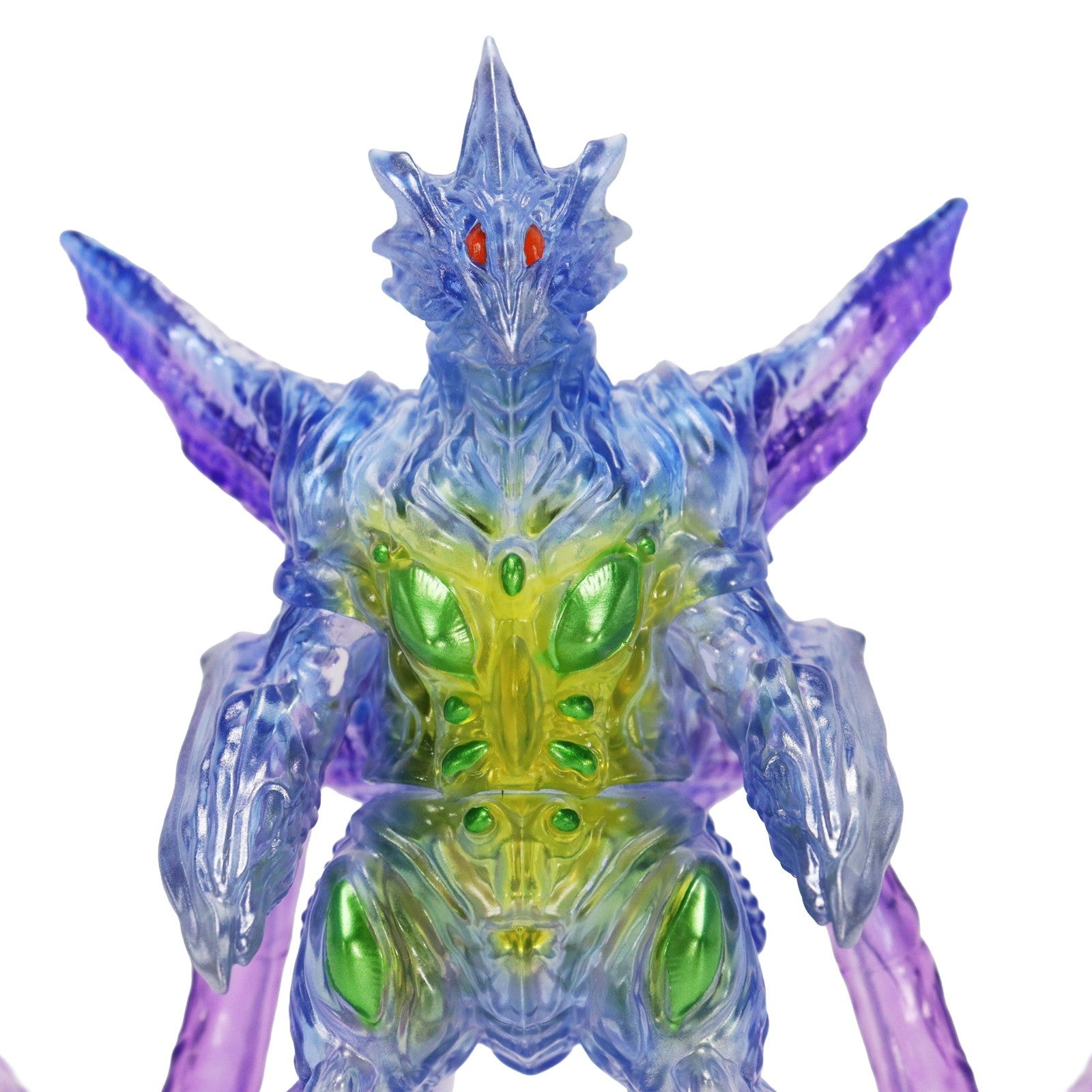 【予約安心出荷】[SFT] ミドルサイズシリーズ ガメラ 第11弾 イリス 京都降臨イメージクリア Ver. ガメラ3 邪神(イリス)覚醒 完成品 ソフビフィギュア CCP(2026年7月)