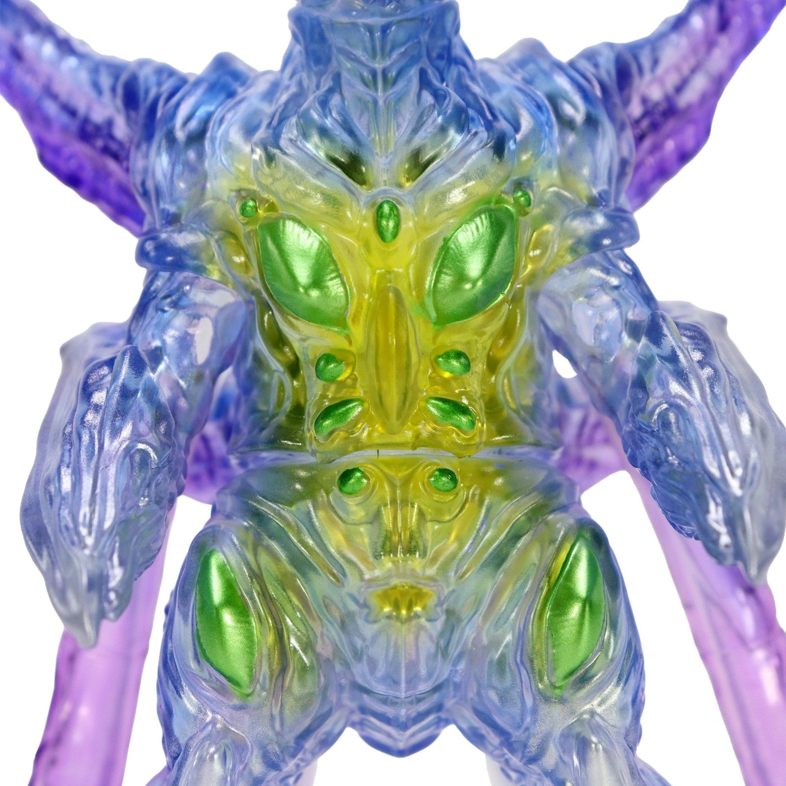【新品即納】[SFT] ミドルサイズシリーズ ガメラ 第11弾 イリス 京都降臨イメージクリア Ver. ガメラ3 邪神(イリス)覚醒 完成品 ソフビフィギュア CCP(20260731)