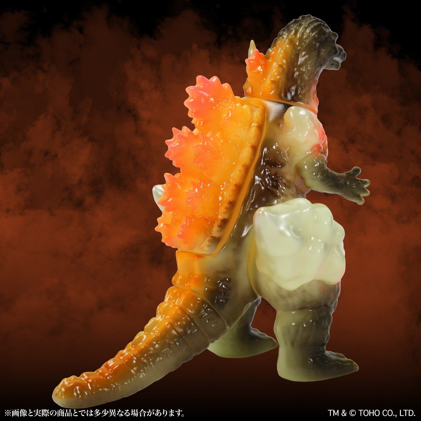 【新品】【お取り寄せ】[SFT] CCPミドルサイズシリーズ ゴジラEX 第15弾 バーニングゴジラ ルミナスレッド Ver. ゴジラvsデストロイア 完成品 ソフビフィギュア CCP(20260831)